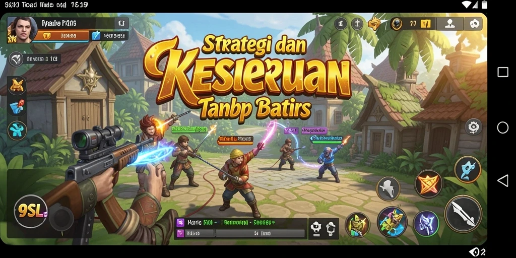 Tampilan gameplay 9SL yang seru dan strategis.