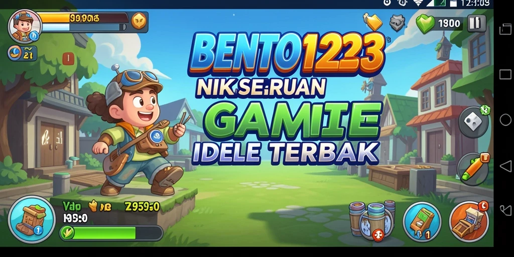 Tampilan utama gameplay BENTO123 menampilkan keseruan dalam mengelola sumber daya.
