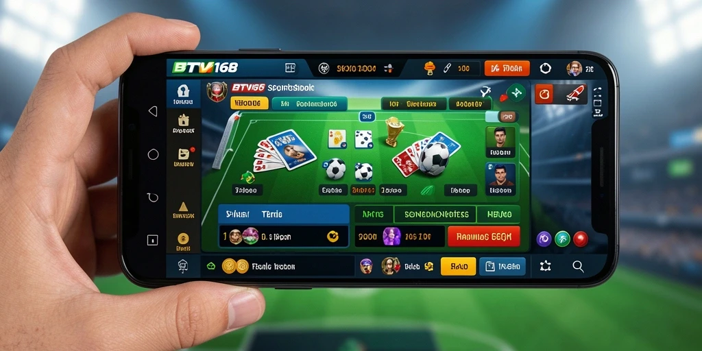 Screenshot utama BTV168 menampilkan antarmuka taruhan yang menarik dan interaktif.