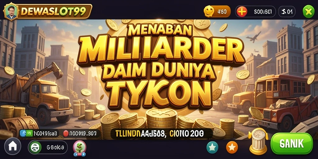Tampilan menarik dari gameplay DEWASLOT99 yang menggambarkan keseruan bermain Tycoon.