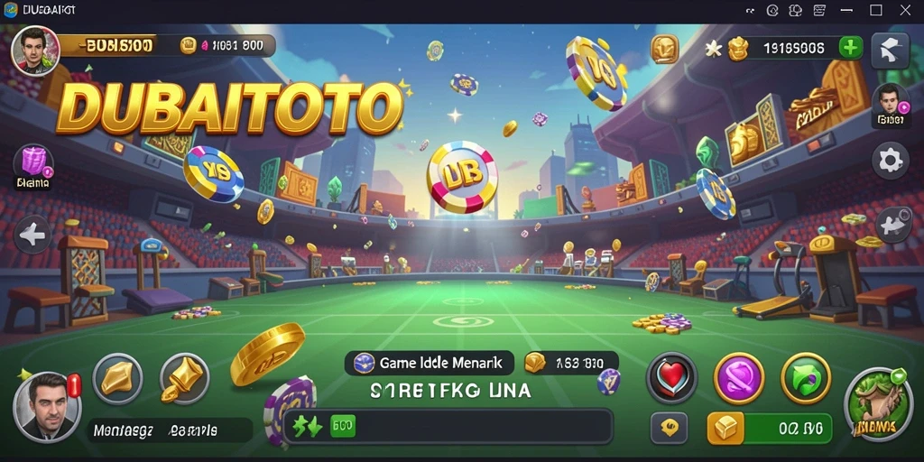 Screenshot gameplay DUBAITOTO menunjukkan aksi dan strategi dalam membangun kekuatan.