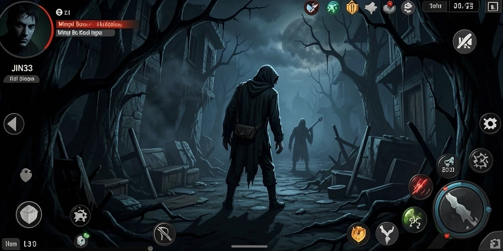 Gameplay mencekam dengan atmosfer horor yang mendalam.