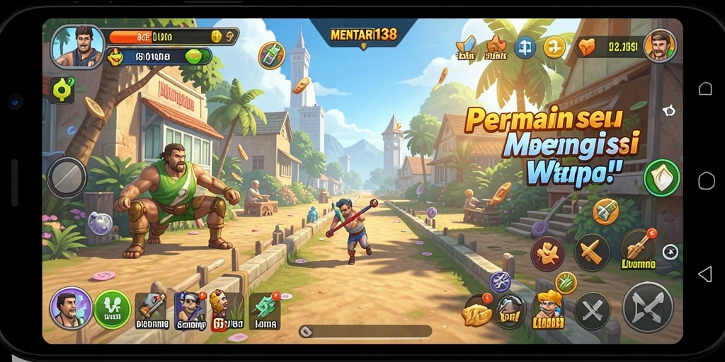 Tangkapan layar gameplay MENTARI138 menunjukkan keseruan permainan Clash yang menantang.